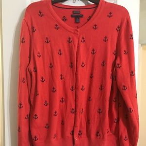 EUC Tommy Hilfiger Anchor Cardigan